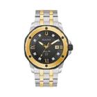 Relógio Bulova Marine Star Masculino 98D175 - Aço, 100m, 8 Diamantes