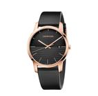 Relógio Calvin Klein City Rosegold Couro K2g2g6cz