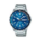 Relógio Casio Collect Azul Escuro - MTD-125D-2A1VDF