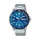 Relógio Casio Collect Azul Escuro - Mtd-125D-2A1Vdf