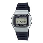 Relógio Casio Digital F-91WM-7ADF Pulseira de Borracha Preto