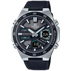 Relógio CASIO EDIFICE anadigi couro EFV-C110L-1AVDF