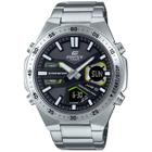 Relógio CASIO EDIFICE anadigi prata EFV-C110D-1A3VDF