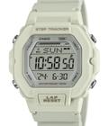 Relógio casio feminino branco digital lws-2200h-8avdf