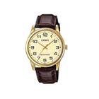 Relógio casio feminino dourado ltp-v001gl-9budf