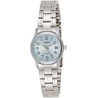 Relógio CASIO feminino prata/azul LTP-V002D-2BUDF