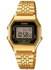 Relógio casio feminino vintage dourado la680wga-1df