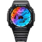 Relógio Casio G-Shock GA-2100SR-1ADR Carbon Iridescent Color Rainbow