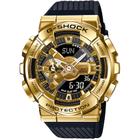 Relógio CASIO G-SHOCK masculino metal dourado GM-110G-1A9DR