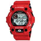 Relógio CASIO G-SHOCK masculino vermelho G-7900A-4DR