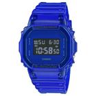 Relógio CASIO G-SHOCK unissex digital azul DW-5600SB-2DR