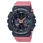 Relógio Casio Ladies G-Shock Série S GMAS140-4A em resina rosa