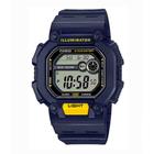 Relógio Casio Masculino Digital Azul W-737H-2AVDF