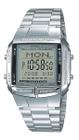 Relógio Casio Masculino Digital Data Bank Prata DB-360-1ADF