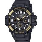 Relógio casio masculino preto mcw-100h-9a2vdf