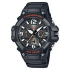 Relógio Casio MCW100H Heavy Duty Design para homens preto/laranja