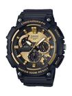 Relógio Casio MCW200H Series analógico para homens preto/dourado