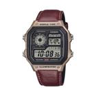 Relógio Casio Standard Marrom/Dourado Masculino AE-1200WHL-5AV