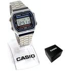 Relógio Casio Unissex Digital Vintage Prateado A168WA-1WDF