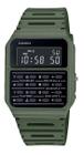 Relógio Casio Unissex Vintage Calculadora Digital Verde CA-53WF-3BDF