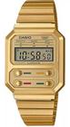 Relógio Casio Vintage A100weg-9adf E Dourado