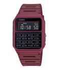 Relógio Casio Vintage Calculadora Digital CA-53WF-4BDF VINHO