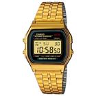 Relógio Casio Vintage Unissex Digital A159wgea-1df Dourado