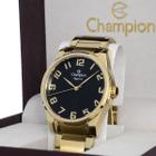 Relogio Champion Elegance Unissex Prova D'agua Dourado