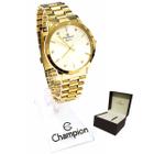 Relógio Champion Feminino Analógico Dourado Elegance CN24057W