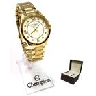 Relógio Champion Feminino Analógico Elegance Dourado CN24119W