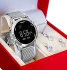 Relógio Champion Feminino Digital LED Prata CH40062T Garantia de um ano