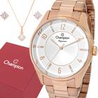 Relógio Champion Feminino Rose Original Garantia Prova Dágua