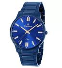 Relógio Champion Unissex S-Line - Azul com Fundo Azul