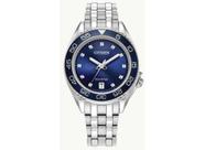 Relógio Citizen Feminino Eco-drive Carson Azul Fe6160-57l