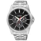 Relogio Citizen Quartz AG8340-58E para homens, aço inoxidável