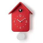 Relógio Cuco Vermelho Com Pêndulo Branco Home - Guzzini