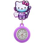 Relógio De Lapela Enfermagem Silicone Analógico