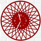Relógio De Madeira MDF Parede Mandala 3 V