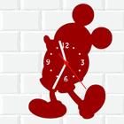 Relógio De Madeira MDF Parede Mickey Disney 4 V
