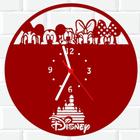 Relógio De Madeira MDF Parede Mickey Disney 5 V