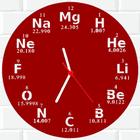 Relógio De Madeira MDF Parede Quimica Quimico 1 V