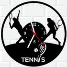 Relógio De Madeira MDF Parede Tenis Esporte