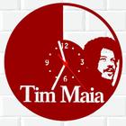 Relógio De Madeira MDF Parede Tim Maia V