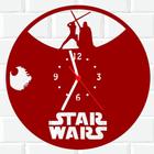 Relógio De Madeira MDF Star Wars Guerra Nas Estrelas V - 3D Fantasy