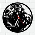 Relógio De Madeira MDF Vingadores Avengers Marvel 6