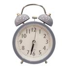 Relógio de Mesa Despertador 13 x 95 x 45cm Cinza - Quanhe