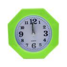 Relógio De Mesa Em Plástico 10 X 3,8Cm 1 Pilha Aa Verde