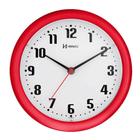 Relógio de Parede 22 cm Vermelho Cozinha Original Herweg