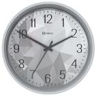 Relógio De Parede 26 Cm Herweg Cinza 660104-024
