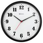 Relógio de Parede 26 cm Preto Marca Herweg
